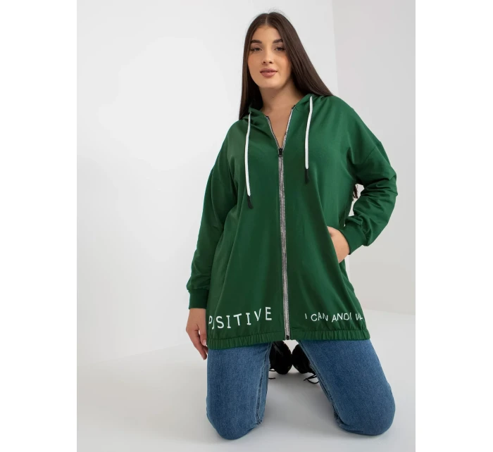 Mikina RV BL 8302.78 tmavě zelená