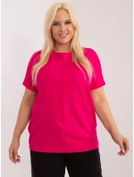 Bluzka RV BZ model 19572739 fuksjowy - FPrice Bluzka RV BZ model 19572739 fuksjowy - FPrice