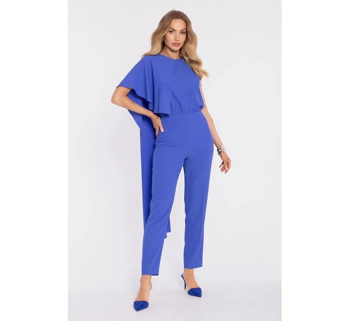 Asymetrický overal s a pasem modrý model 22040586 - Moe Asymetrický overal s a pasem modrý model 22040586 - Moe