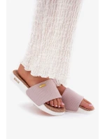 Dámské pantofle Big Star – světle růžové Dámské pantofle Big Star – světle růžové