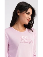 Dámské pyžamo dlouhé Believe Dámské pyžamo dlouhé Believe