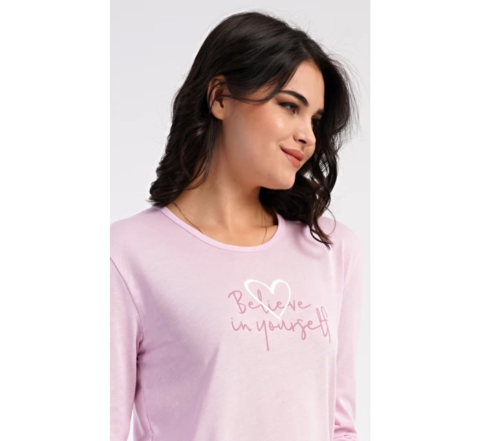 Dámské pyžamo dlouhé Believe Dámské pyžamo dlouhé Believe