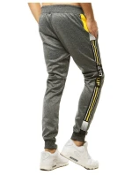 Pánské tmavě šedé tepláky Dstreet UX2779