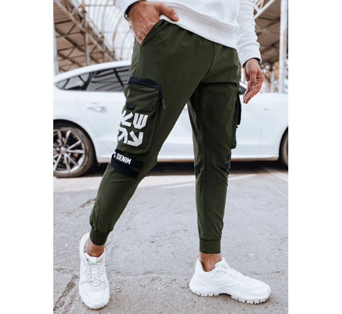 Pánské bojové kalhoty zelené model 21976720 - Dstreet