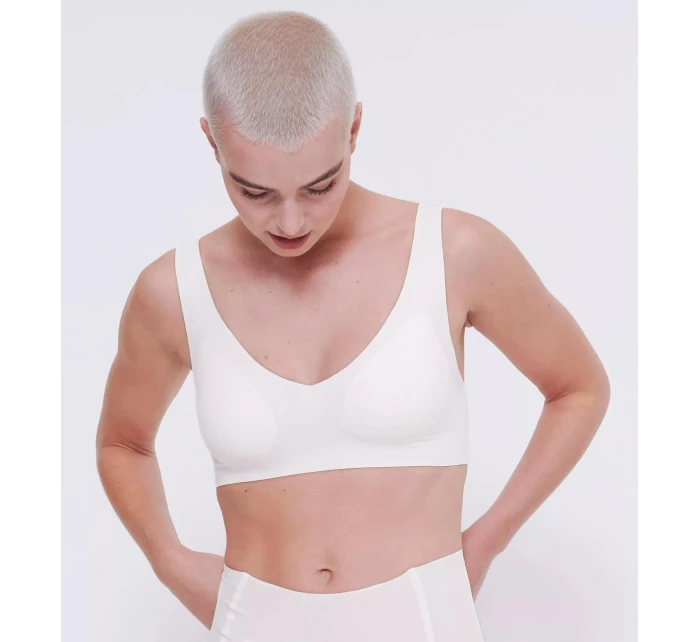 Dámská podprsenka ZERO Feel 2.0 Bralette - WHITE - bílá 00GZ - SLOGGI
