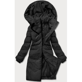 Lehká černá dámská zimní bunda (5M735-392)