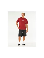 Pánské tričko RIP CURL Medina Inner Vision Spray Tee, červené