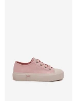 Dámské tenisky na platformě LEE ISLA C WOMEN LOW 50253001.78E Růžové