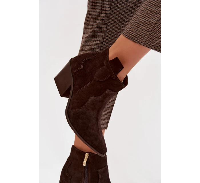 Kožené kožené boty Z  model 22035877 - Zazoo