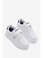 Dětské tenisky na suchý zip NEW Bílé model 22101695 - Levis Dětské tenisky na suchý zip NEW Bílé model 22101695 - Levis