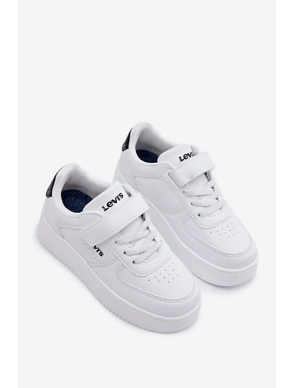 Dětské tenisky na suchý zip NEW  Bílé model 22101695 - Levis