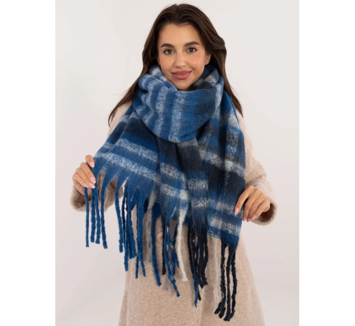 Šála AT SZ model 20527577 tmavě modrá - FPrice