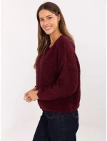 Jumper MI SW 3WB219.21 bordó Jumper MI SW 3WB219.21 bordó