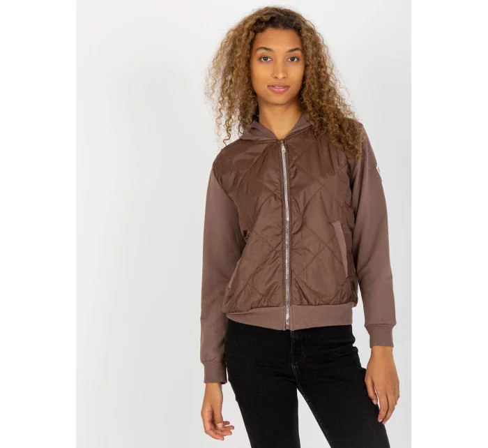 Dámská mikina RV BL 8226.11X hnědá Dámská mikina RV BL 8226.11X hnědá
