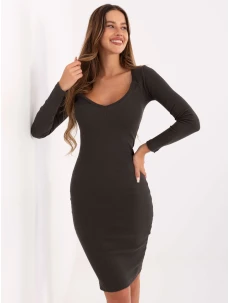 Šaty RV SK 7436.53 tmavá khaki