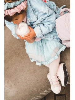 Dětské módní tenisky Big Star - světle růžové