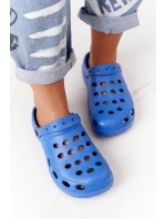 Dámské Nazouváky Modré Pěnové Crocsy EVA Dámské Nazouváky Modré Pěnové Crocsy EVA