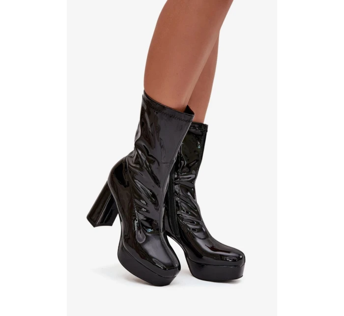 Boty na podpatku  model 219264 Step in style