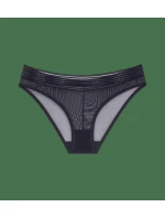 Tempting Sheer Highleg Tai - BLACK - TRIUMPH BLACK - TRIUMPH