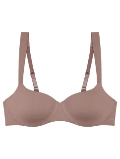 Dámská podprsenka Body Make-Up Illusion Balconette EX - BROWN - hnědá 00ZE - TRIUMPH