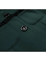 Dámská krátká mikina tmavě zelená (AMG-63) Dámská krátká mikina tmavě zelená (AMG-63)