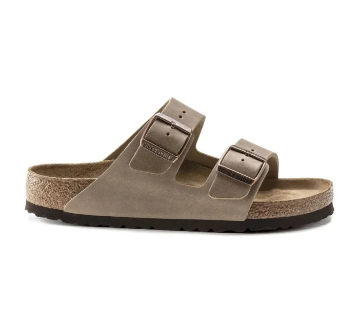 Birkenstock Arizona Soft Footbed Oiled Leather Tabacco Brown úzké žabky pro muže/dámy (0552813) Birkenstock Arizona Soft Footbed Oiled Leather Tabacco Brown úzké žabky pro muže/dámy (0552813)