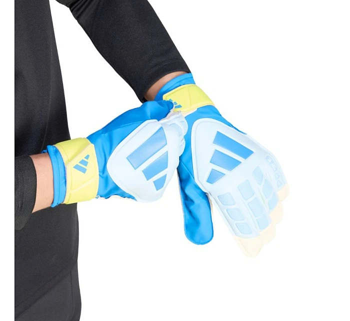 Adidas Predator Training brankářské rukavice bílo-žluto-modré KA7786