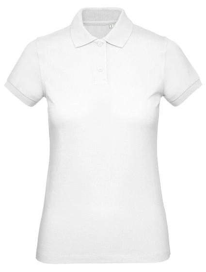 B&C Inspire Polo /women_° Dámské piqué polo z bio bavlny 01.0440 white B&C Inspire Polo /women_° Dámské piqué polo z bio bavlny 01.0440 white