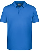 Pánské piqué polo z bio bavlny 02. cobalt model 22437855 - Daiber Pánské piqué polo z bio bavlny 02. cobalt model 22437855 - Daiber