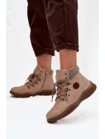 Kotníkové Dámské Béžové model 21714500 - Boto Kotníkové Dámské Béžové model 21714500 - Boto