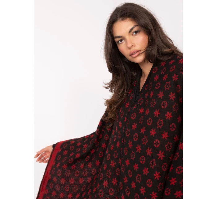 Poncho AT  czarno czerwony model 21334916 - FPrice