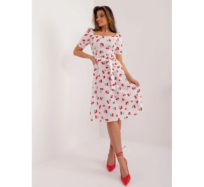 Sukienka LK SK  biały model 20190723 - FPrice