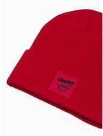 Pánská čepice Hat model 17252703 Červená - Ombre