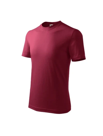 Basic tričko dětské garnet