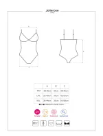 Pikantní body Jolierose teddy - Obsessive