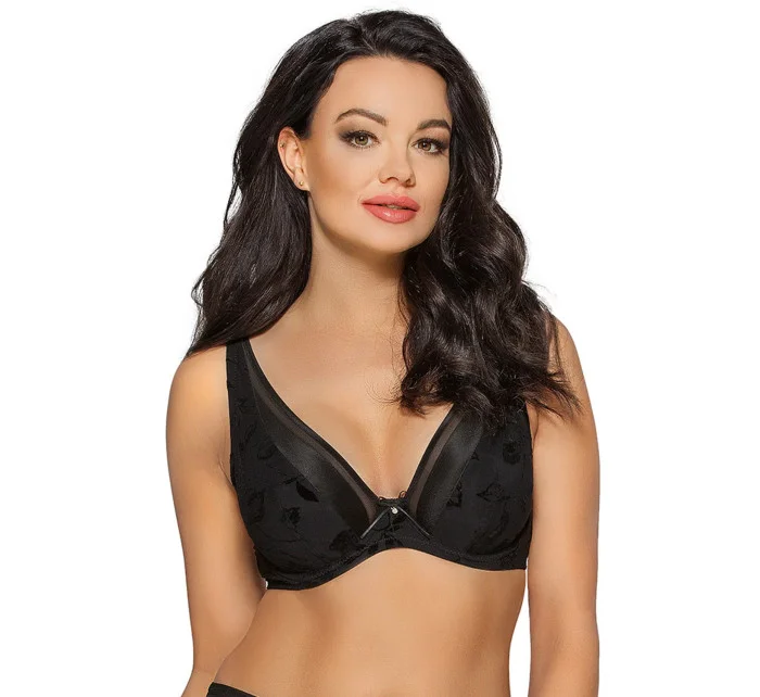 Dámská podprsenka 2023 Moss černá - Ava Dámská podprsenka 2023 Moss černá - Ava