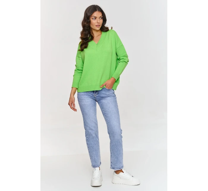 Svetr model 209727 Makadamia Svetr model 209727 Makadamia