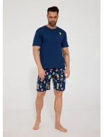 Pyžamo model 22019047 Fresh kr/r S2XL - Cornette Pyžamo model 22019047 Fresh kr/r S2XL - Cornette