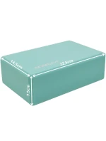 CVIČENÍ BLOK JÓGA PILATES FITNESS MINT ENERO FIT CVIČENÍ BLOK JÓGA PILATES FITNESS MINT ENERO FIT
