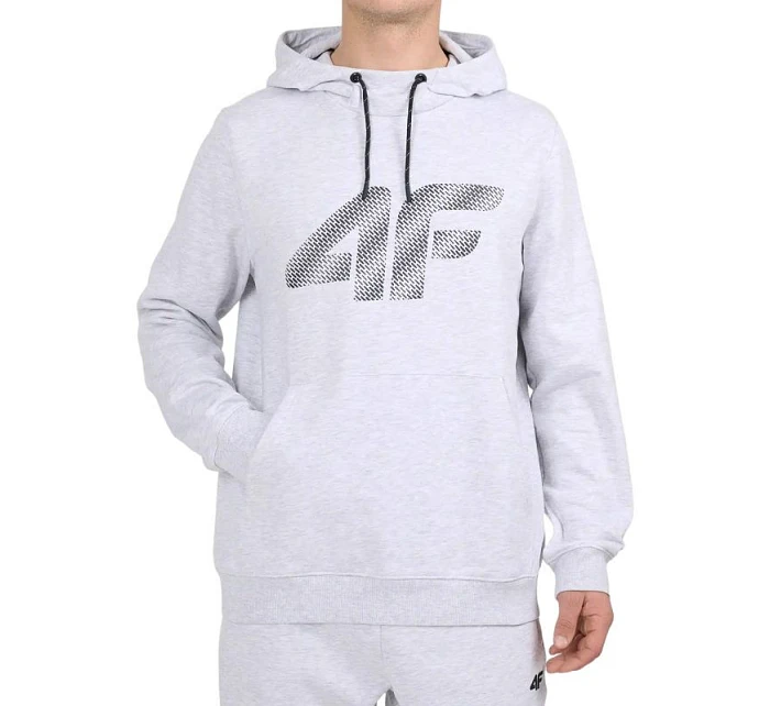 Pánská mikina 4F  light grey melange 4FWMM00TSWS 27M pánské model 22089086 - Hikvision