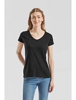 Fruit of the Loom Lady-Fit Iconic 150 V-Neck T Dámské tričko s výstřihem do V 16.1444 red Fruit of the Loom Lady-Fit Iconic 150 V-Neck T Dámské tričko s výstřihem do V 16.1444 red