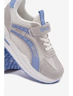 Dětské sportovní boty Big Star TT374153 HI-POLY SYSTEM Bílomodré Dětské sportovní boty Big Star TT374153 HI-POLY SYSTEM Bílomodré