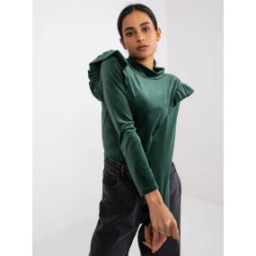 Halenka DHJ BZ 6533B.85 tmavě zelená Halenka DHJ BZ 6533B.85 tmavě zelená