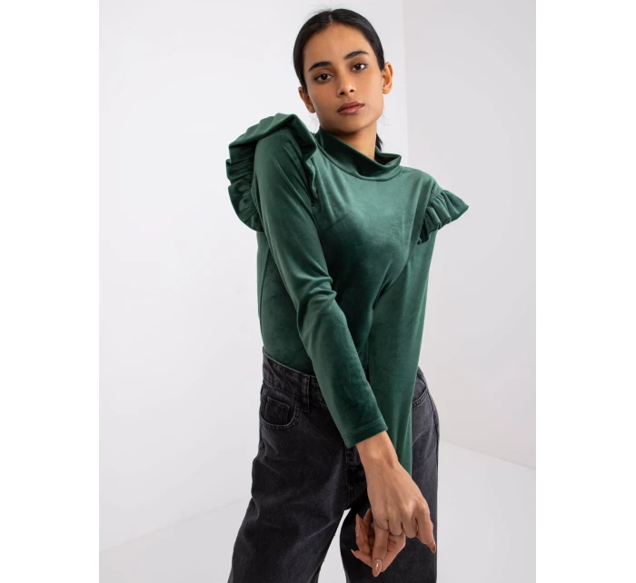 Halenka DHJ BZ 6533B.85 tmavě zelená