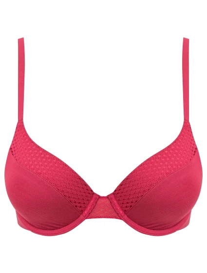 Dámská vyztužená podprsenka Lightly Lined Demi QF5464E-2XV - Calvin Klein