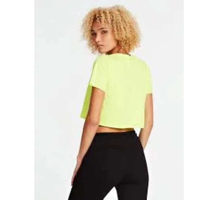 Dámské tričko neonově žlutá model 15439989 - Guess Dámské tričko neonově žlutá model 15439989 - Guess