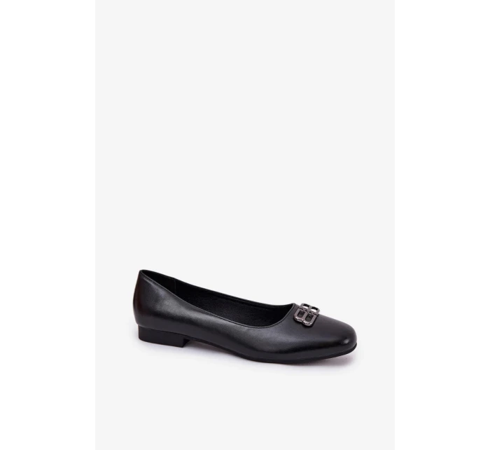 Dámské balerínky 62206 Černá - VINCEZA