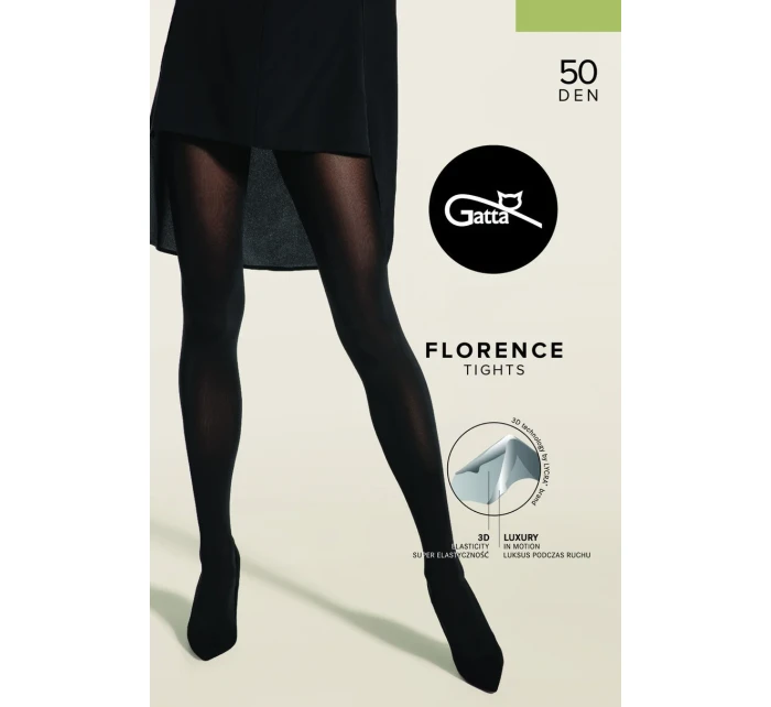 FLORENCE 50 - Dámské 3D punčocháče, 50 DEN