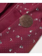 Dámská mikina ve vínové bordó barvě s model 21073830 - LHD