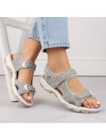 Pohodlné sandály W model 20971957 grey - Rieker